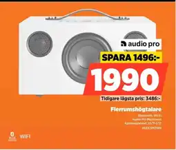 Power Audio pro flerrumshögtalare erbjuda