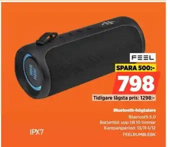 Power FEEL Bluetooth-högtalare erbjuda