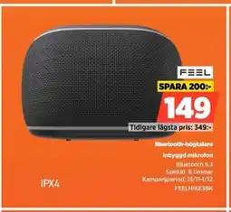 Power Feel Bluetooth-högtalare Inbyggd mikrofon erbjuda