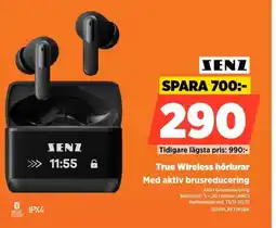 Power ZENZ True Wireless hörlurar Med aktiv brusreducering erbjuda