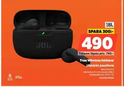 Power JBL True Wireless hörlurar Utmärkt passform erbjuda