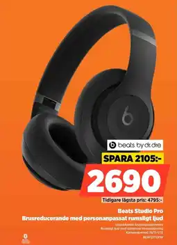 Power Beats by dr.dre beats studio pro brusreducerande med personanpassat rumsligt ljud erbjuda