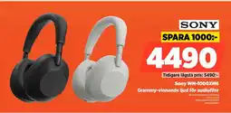 Power SONY Sony WH-1000XM6 Grammy-vinnande ljud för audiofiler erbjuda