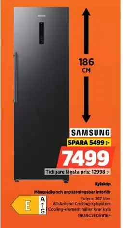 Power Samsung kylskåp mångsidig och anpassningsbar interiör erbjuda