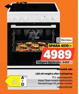 Power Electrolux Lätt att rengöra efter matlagning erbjuda