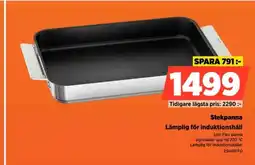 Power Stekpanna Lämplig för induktionshäll erbjuda