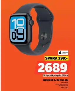 Power Watch SE 3, 40 mm alu erbjuda