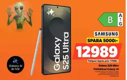 Power SAMSUNG Galaxy S25 Ultra Förbättrad Galaxy Al erbjuda