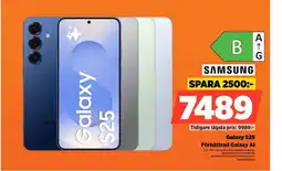 Power Samsung galaxy s25 förbättrad galaxy al erbjuda