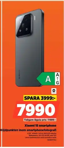 Power Xiaomi 15 smartphone Höjdpunkten inom smartphonefotografi erbjuda