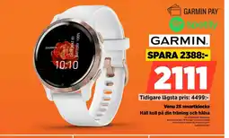 Power GARMIN Venu 2S smartklocka Håll koll på din träning och hälsa erbjuda