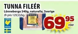 Matvärlden Tensta TUNNA FILEÉR, SEK 69.95 erbjuda