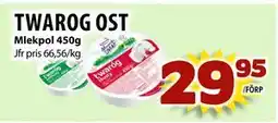 Matvärlden Tensta TWAROG OST, SEK 29.95 erbjuda