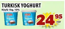 Matvärlden Tensta TURKISK YOGHURT, SEK 24.95 erbjuda