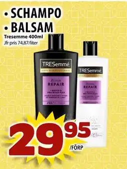 Matvärlden Tensta SCHAMPO • BALSAM, SEK 29.95 erbjuda