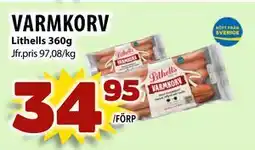 Matvärlden Tensta VARMKORV, SEK 34.95 erbjuda