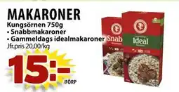 Matvärlden Tensta MAKARONER, SEK 15 erbjuda