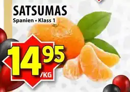 Matvärlden Tensta SATSUMAS, SEK 14.95 erbjuda