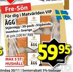 Matvärlden Tensta ÄGG, SEK 59.95 erbjuda
