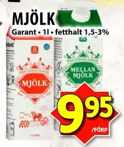 Matvärlden Tensta MJÖLK, SEK 9.95 erbjuda