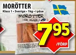 Matvärlden Tensta MORÖTTER, SEK 7.95 erbjuda