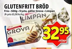 Matvärlden Tensta GLUTENFRITT BRÖD, SEK 32.95 erbjuda