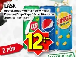 Matvärlden Tensta LÄSK, SEK 12 erbjuda