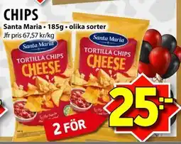 Matvärlden Tensta CHIPS, SEK 25 erbjuda