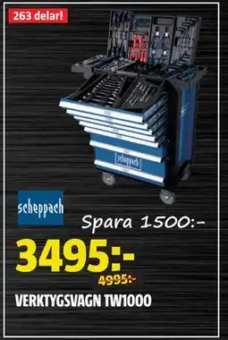 Bauhaus VERKTYGSVAGN TW1000, SEK 3495 erbjuda