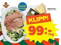 Stora Coop Fläskschnitzel, SEK 99 erbjuda