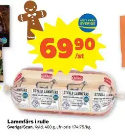 Stora Coop Lammfärs i rulle, SEK 69.9 erbjuda