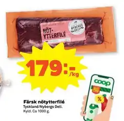 Stora Coop Färsk nötytterfilé, SEK 179 erbjuda