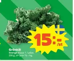 Stora Coop Grönkål, SEK 15 erbjuda