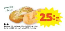 Stora Coop Bröd, SEK 25 erbjuda