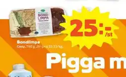 Stora Coop Bondlimpa, SEK 25 erbjuda