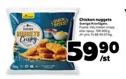 Stora Coop Chicken nuggets, SEK 59.9 erbjuda
