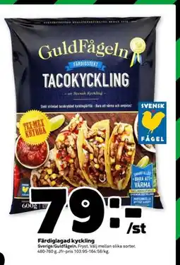 Stora Coop Färdiglagad kyckling, SEK 79 erbjuda
