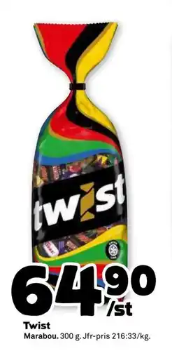 Stora Coop Twist, SEK 64.9 erbjuda