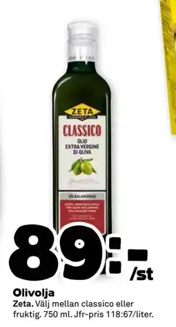 Stora Coop Olivolja, SEK 89 erbjuda