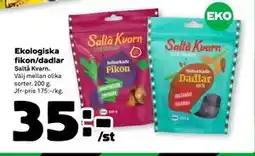 Stora Coop Ekologiska fikon/dadlar, SEK 35 erbjuda