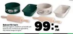Stora Coop Bakset för barn, SEK 99 erbjuda