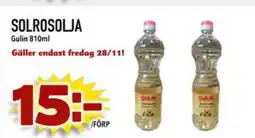 Prisma Mat Solrosolja erbjuda