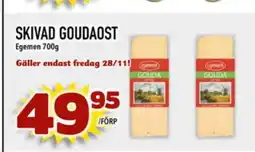 Prisma Mat Skivad goudaost erbjuda