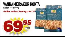 Prisma Mat Vannameiräkor kokta erbjuda