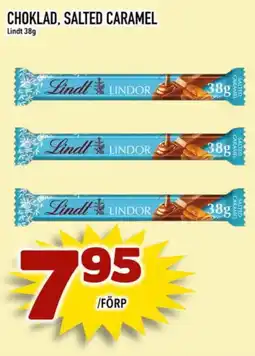 Prisma Mat Choklad, salted caramel Lindt erbjuda