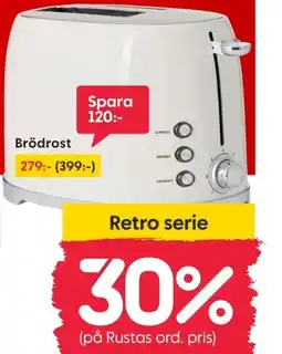 Rusta Brödrost erbjuda