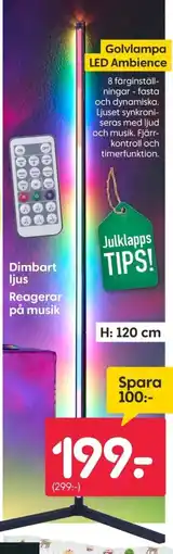 Rusta Golvlampa LED Ambience erbjuda