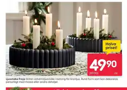 Rusta Ljusstake Freja erbjuda