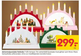 Rusta Adventsljusstake Vattnäs erbjuda