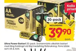 Rusta Ultra Power Batteri erbjuda